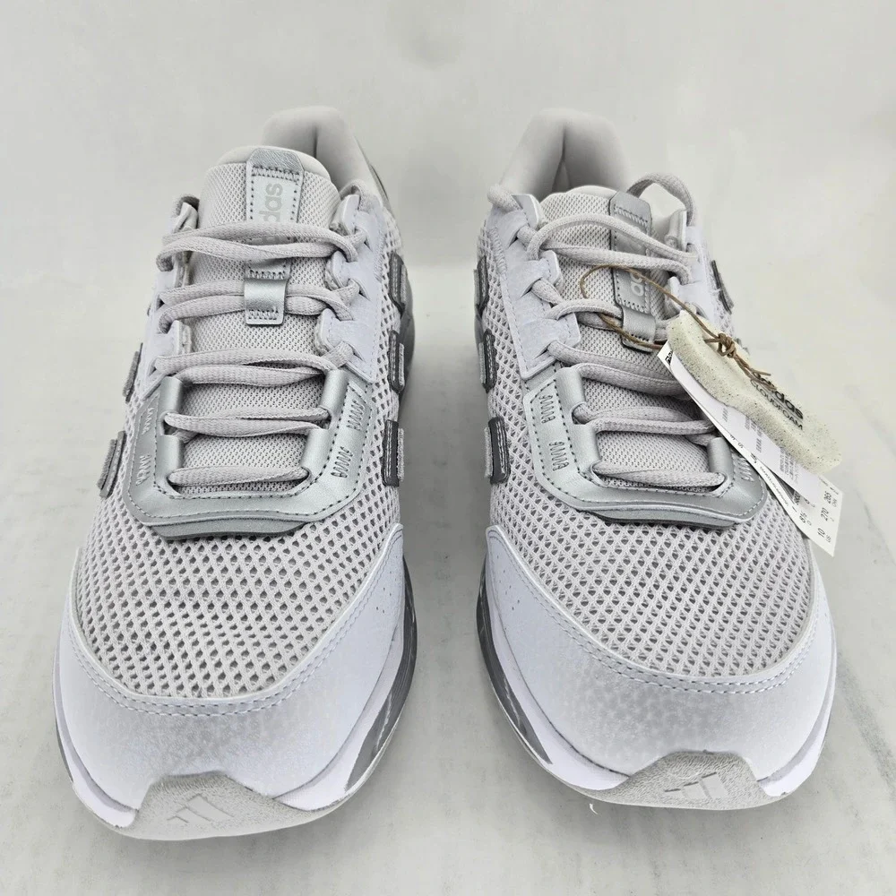 adidas Astrastar Silver Grey White Mesh Running Shoes JP5951 Mens Size 10 NEW